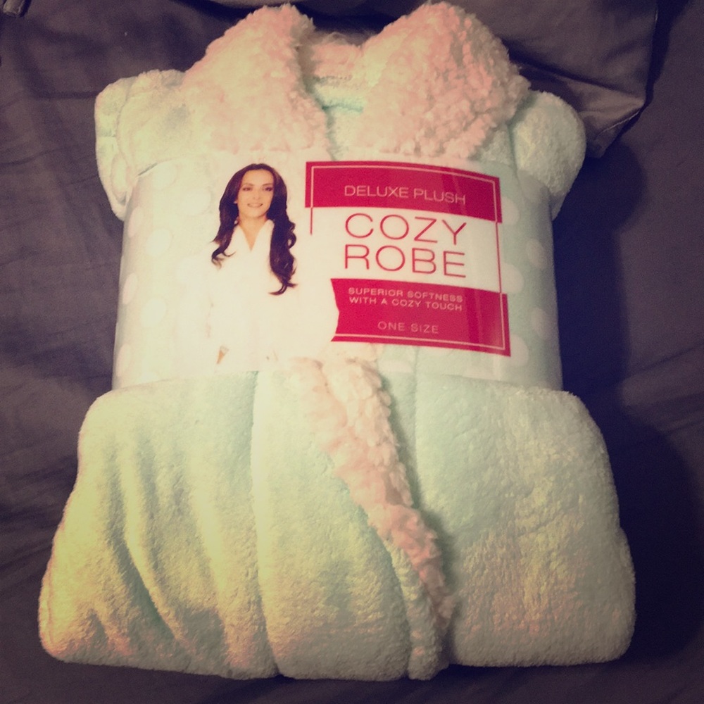 Brand new cozy robe.